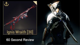 Ignis Wraith Minute Review [upl. by Dorothea]