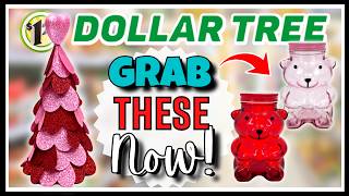 NEW DOLLAR TREE Finds To HAUL For VALENTINES to Grab NOW  PLUS DIY amp CRAFT Ideas For 2024 [upl. by Yelkrab]