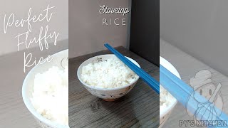 The Perfect Fluffy Rice On A Stovetop [upl. by Coheman]