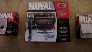 Fluval C3 Power Filter Unboxing [upl. by Olenka992]