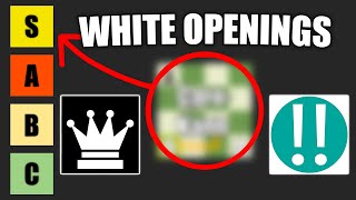 Chess White Opening Tier List [upl. by Adamo86]