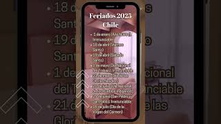 Feriados 2025 Chile [upl. by Eileen]