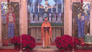 Christmas Day Greek Orthodox Divine Liturgy of the Nativity of Christ LIVE 122522 [upl. by Assyli]