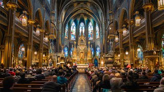 Gregorian Chants  Prayer in the Catholic Church  Sacred Ambience of the Cathedral with Bible [upl. by Fiden]