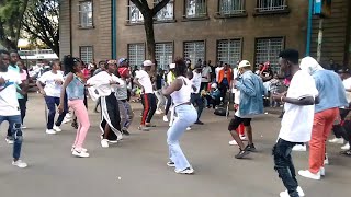 Njo vile official dance challenge Diamond platnumz ft Koffi olomide new song Lingala Dance [upl. by Salas]