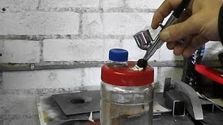 Airbrush tips  How to make an airbrush cleaning station diy [upl. by Rogovy]