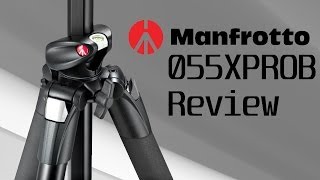 Manfrotto 055XPROB Review Tripod [upl. by Eelanej]