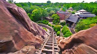 Expedition Everest 2024  Disneys Animal Kingdom Roller Coaster Ride at Walt Disney World 4K POV [upl. by Saul354]