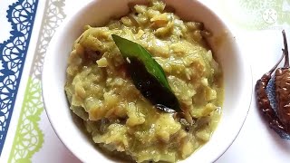 Pikanga kuttu samayal in tamil  peerkanga recipe  ridgegourd recipe [upl. by Eca]