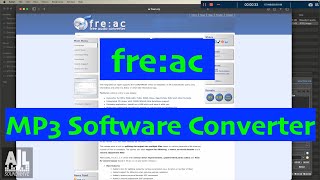 MP3 Software Converter  FREAC Tutorial [upl. by Leonid]