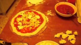 Pizza Margherita fornetto Ferrari [upl. by Shanleigh749]