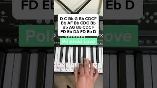 ENHYPEN  Polaroid Love Piano Tutorial [upl. by Allard302]