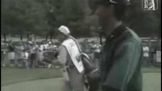 Tiger Woods holeinone at the 1996 US Bankmp4 [upl. by Ferne]