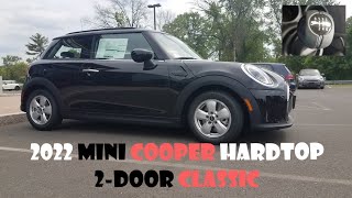 2022 MINI Cooper Hardtop 2Door Classic wManual Transmission  Big Fun In A MINI Package POV [upl. by Amathiste618]