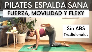 Pilates ESPECIAL  Espalda Sana  Sin ABS Tradicionales [upl. by Narih]