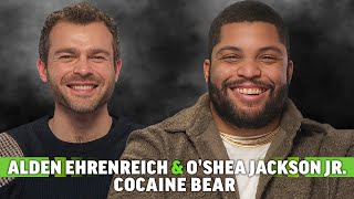 Cocaine Bear Alden Ehrenreich amp OShea Jackson Jr Talk quotGnarlyquot Kills and Working With Ray Liotta [upl. by Decca846]