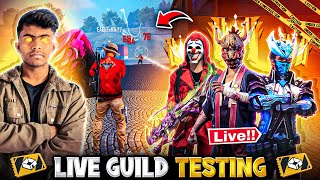 Live Guild Test 1 VS 4 PcMobile Guild Recruitment  Dum H Tho Aja   Garena Free Fire shorts [upl. by Downe]