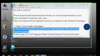 Teamviewer Fix For Windows 7  Totally Working [upl. by Nednarb]