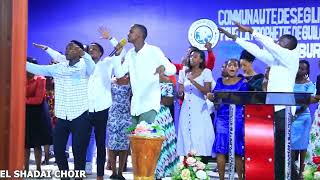 EBENEZER CHOIR CADP MUGITERANE CYA EL SHADAI CHOIR BUJUMBURA BAKIJE UMURIRO🔥MUNDIRIMBO ZIGISWAHILI [upl. by Roland]