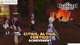 Citius Altius Fortius Achievement in Natlan 50  Genshin Impact [upl. by Llertnom]