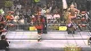 ICP w Vampiro vs Lenny amp Lodi WCW [upl. by Eidroj85]