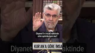 Diyanetin imsak vaktinde ufuk aydınlanıyor mu  Prof Dr Abdulaziz Bayındır [upl. by Leirda]