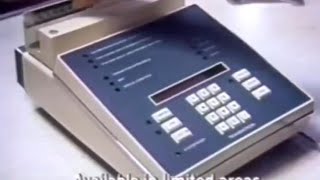 Electronic credit card machine during 1977 creditcard machine automatic [upl. by Halsey]