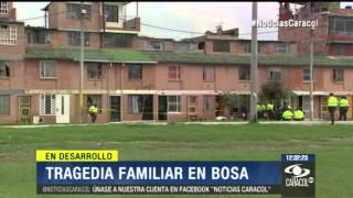 Tragedia en Bosa padre mató a esposa y a sus dos hijos  10 de Noviembre de 2013 [upl. by Hanzelin514]