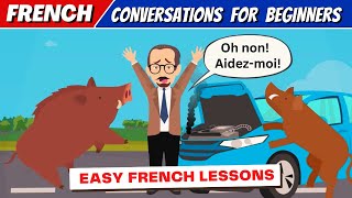 Easy French Lessons  Basic French Conversation for Beginners [upl. by Annahael]