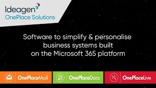 Ideagen OnePlace Solutions  Full Product Suite Overview [upl. by Mccullough]