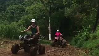 Roatan best ATV Tours  Jungle Adventure Tour amp Private beach break [upl. by Staffan]