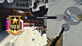 Critical Ops 1vs5 RANKED GAMEPLAY [upl. by Goldia]