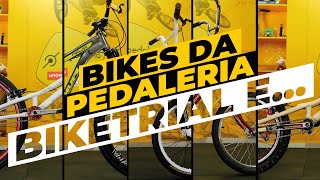 Biketrial Berlineta Hupi Naja BMX Levorin Todas as bikes da Pedaleria Ep 4 [upl. by Aratihc]