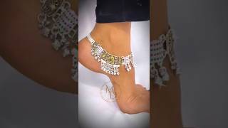 Unique designer beautiful silver dolly Payal yt [upl. by Antoine3]