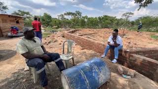 Catching up with the builders at Lake Chivero We are still appealing for more donations [upl. by Darsey]