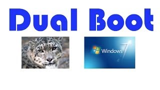 Setup Dual Boot Windows 7 and OS X EasyBCD [upl. by Millard]