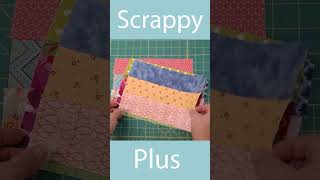 Scrappy Plus Quilt Block [upl. by Aronoel]