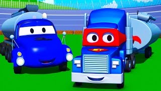 Learning COLORS with RACING CARS Car Cartoons for Children 4 Your Kids [upl. by Hudson]