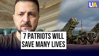 7 Patriot Batteries Are Bare Minimum to Protect Lives in Ukraine – Zelenskyy [upl. by Attener]