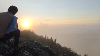 Vanjangi Hill climbing and trecking cloudy  coool  mansoon  sun raising 🤩 [upl. by Maisie]