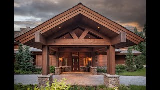 600 Northwood Way Ketchum Idaho  Luxury Estate [upl. by Ahsilrac]