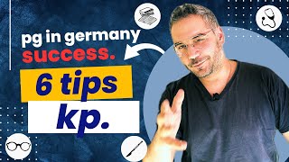 6 Tips for Success in Knowledge Exam PG in Germany after MBBS [upl. by Ebbie]