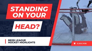 Beer League Hockey Highlights  Can the Pescadore score [upl. by Brigid721]