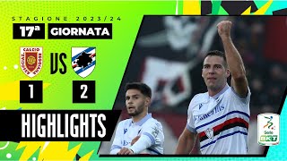 Reggiana vs Sampdoria 12  Altra vittoria per i ragazzi di Pirlo  HIGHLIGHTS SERIE BKT 2023  2024 [upl. by Guillaume]