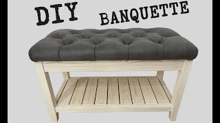 БАНКЕТКА своими руками  DIY banquette [upl. by Rysler]