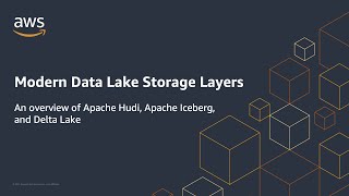 Modern Data Lake Storage Layers [upl. by Adyela]