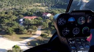 Robinson R66 Landing in Hangar13 [upl. by Kabab674]