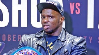 Dillian Whyte POST FIGHT PRESS CONFERENCE  After Defeating Robert Helenius [upl. by Everard37]