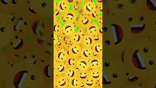 Grinning Face Emojis Green Screen Vertical Transition1 [upl. by Marline]