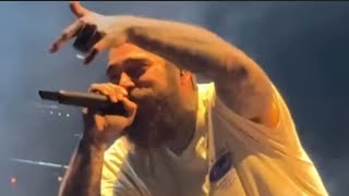 Post Malone Performs Losers During F1 Trillion Tour Night 2 [upl. by Ennovyhc]